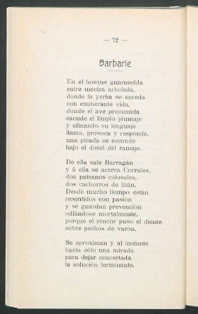 Barbarie