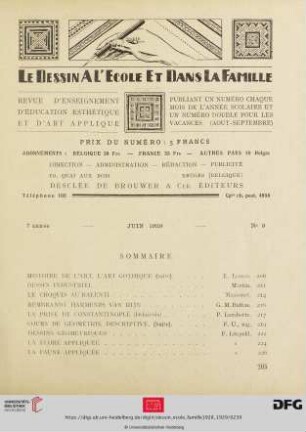 No. 9 (Juin 1929)