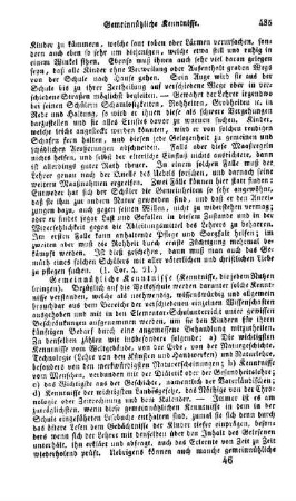 Gemeinnützliche Kenntnisse, (Kenntnisse, die jedem Nutzen bringen)