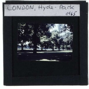 London, Hyde Park