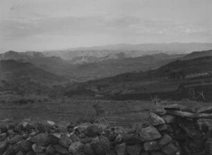 Hochland von Abessinien : Blick über das Hochland von Abessinien