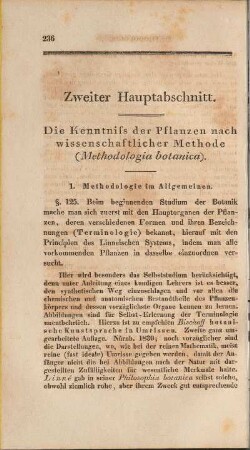 I. Methodologie im Allgemeinen.