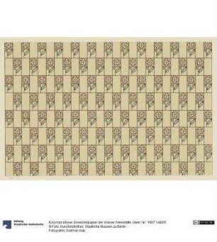 Einwickelpapier der Wiener Werkstätte