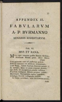Appendix II.