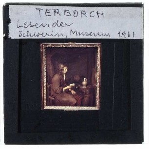 ter Borch d. J., Lesender junger Mann