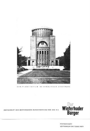 Das Planetarium Hamburger Stadtpark