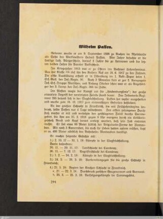 Wilhelm Paffen