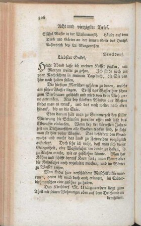 Acht und vierzigster Brief.