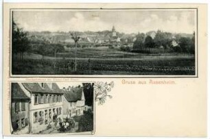 Assenheim. Ortsansicht