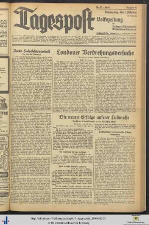 Nr. 27-51 (Februar 1940)