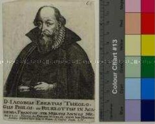 Porträt des Philologen und Theologen Jacob Ebert