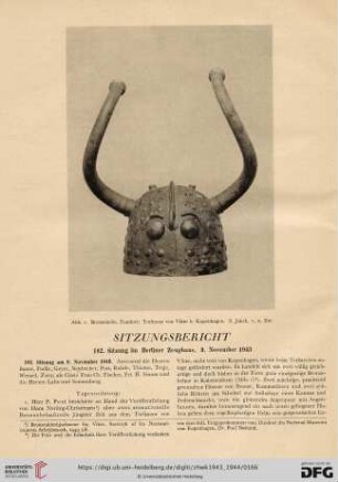 Sitzungsbericht