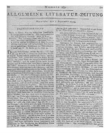 Stransky, P.: Staat von Böhmen. Bd. 1-2. Uebers., berichtigt, und erg. von I. Cornova. Prag: Calve 1792