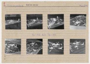Modell: Pionierpalast im Pionierpark „Ernst Thälmann“. Berlin, Köpenick, OT Wuhlheide, An der Wuhlheide
