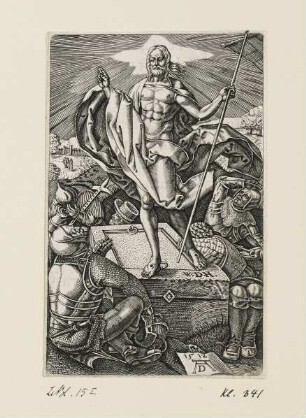 Auferstehung, Blatt 15 der Folge "Kupferstich-Passion"