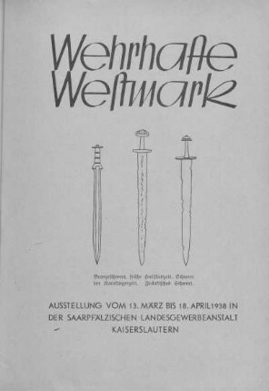 Wehrhafte Westmark.