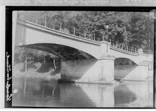 Landesbauamt Sigmaringen - Umbau der Nepomukbrücke (Bauhofbrücke); Brückenunterseite