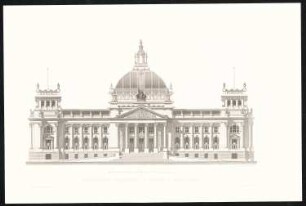 Reichstag, Berlin: Westfront