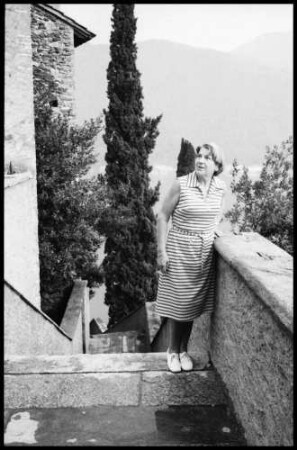 Morcote: an der oberen Treppe, mit Spitzli