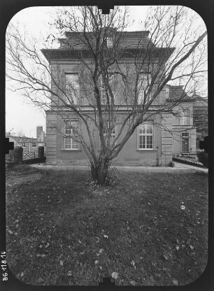 Gotha, Friedrichstraße 5/7. Schloss Friedrichsthal (1707/1708-1711; W. C. Zorn von Plobsheim). Linker Pavillon am Seitenflügel von Südwesten