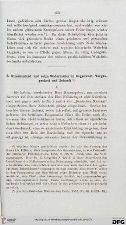 6: Griechenland und seine Widersacher in Gegenwart, Vergangenheit und Zukunft. *)