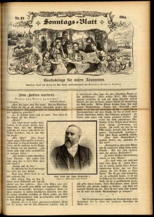 Ausgabe vom Sonntag, den 23. Oktober 1904.