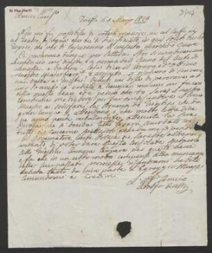 Brief an Gaetano Rossi : 05.03.1823