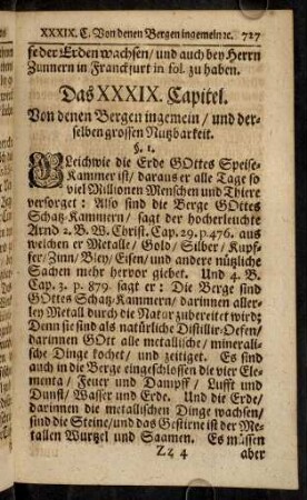 727-741, Das XXXIX. Capitel.