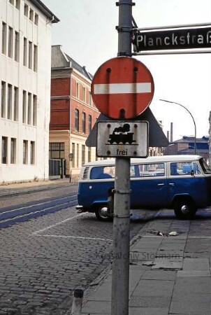 Hamburg: Altona: Straßenschild