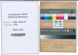 Entnazifizierung Karl Mohr , geb. 28.10.1902 (Kreisrechtsrat)