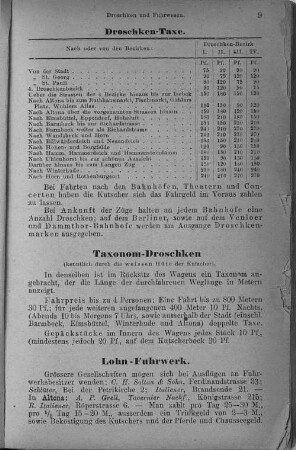 Lohn-Fuhrwerk.