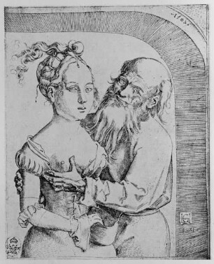 Ungleiches Paar / Der lüsterne Alte mit dem Mädchen