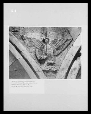 Adler als Evangelistensymbol für den Heiligen Johannes