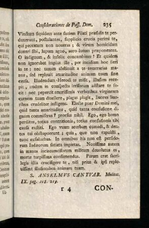 236-246, Consideratio CXII - CXV