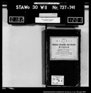 Zivilstandsregister Timmenrode (Kanton Blankenburg)