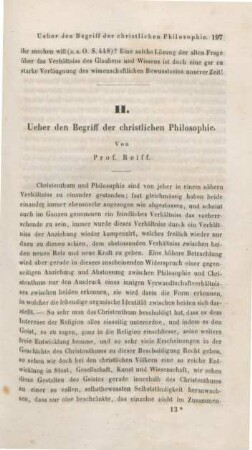 197-227 Ueber den Begriff der christlichen Philosophie