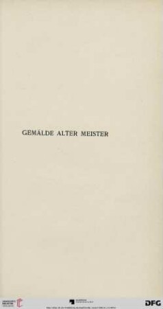 Gemälde Alter Meister (Nr. 136-200)