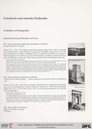 Architektur und Topographie