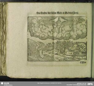 Die Erndte der bösen Welt in Gottes Zorn