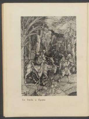 "La huida a Egipto" - [Ilustración]