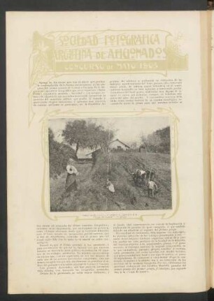 Sociedad fotográfica argentina de aficionados : Concurso de mayo 1903
