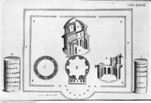 Ciampini, Giovanni Giustino: De sacris aedificiis a Constantino Magno constructis, Rom 1693, Tav.