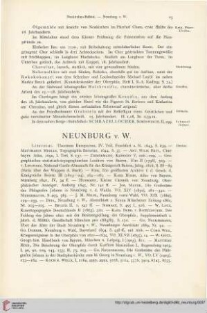 ⟦Neunburg vorm Wald⟧