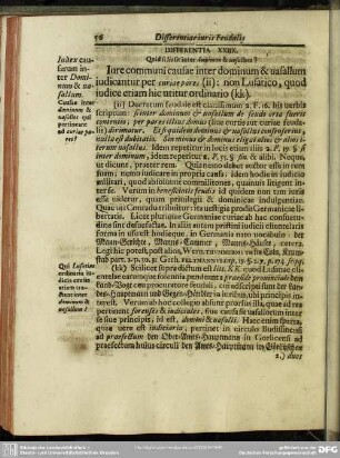 Differentia XXIIX. Quid si lis sit inter dominum & vasallum?