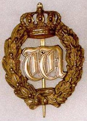 Gedenkzeichen für die Königlichen Prinzen und Generaladjutanten, mit dem Namenszug König Wilhelms I.