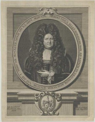 Bildnis des Sigismundus Elias Holzschuher ab Aspach
