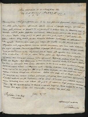16 lat. Briefe, Basel 1680–1698