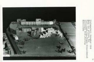 Haus der offenen Tür, Berlin-Kreuzberg (Diplomarbeit bei Peter Poelzig): Modellfoto