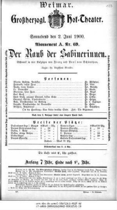 Der Raub der Sabinerinnen