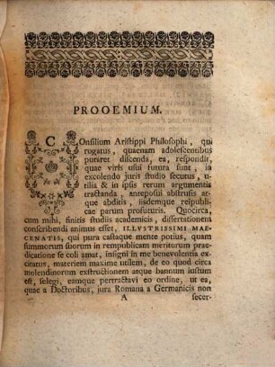 Dissertatio De Eo Quod Circa Molendinorum Extructionum Atque Bannum In Primis In Terris Electoralibus Brunsvigo Luneburgicis Iustum Est